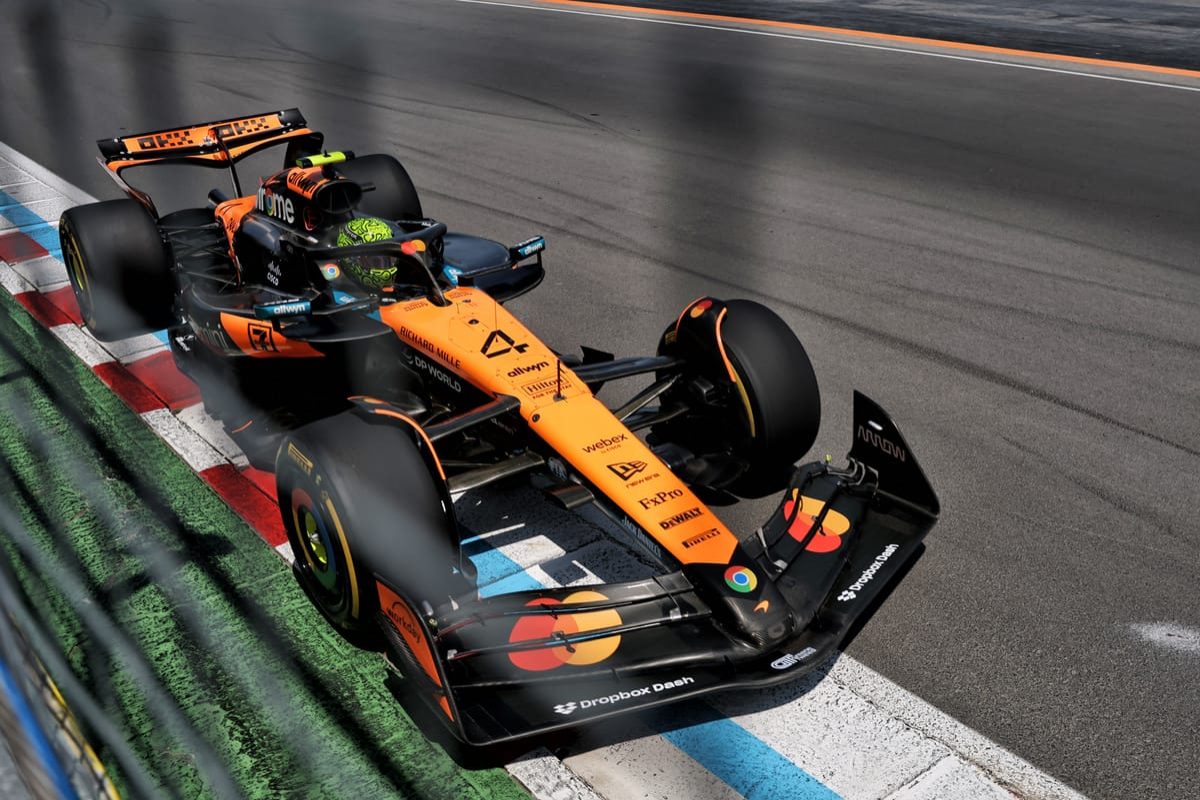 Lando Norris Dominates as Piastri Crashes: Drama Unfolds in Final F1 Canadian GP Practice