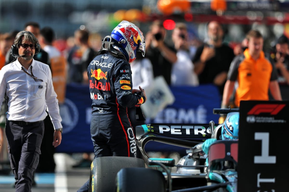 Verstappen's 'childish' ban talk ire hints Russell tactics worked