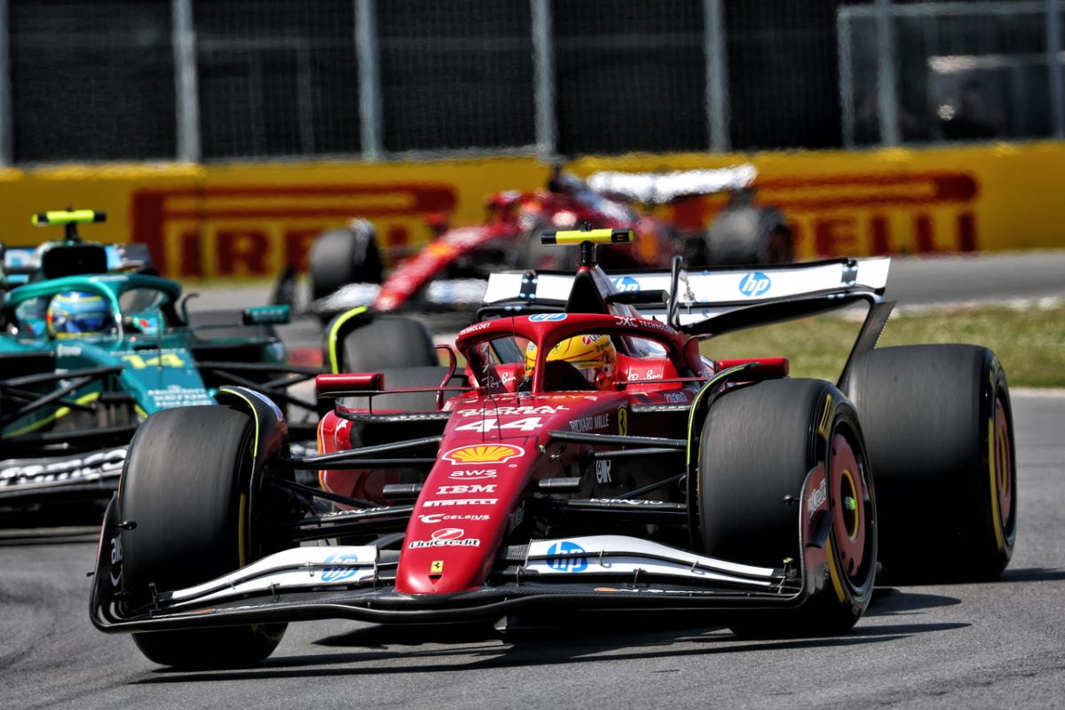 Lewis Hamilton “devastated” by “horrible” groundhog hit which damaged Ferrari