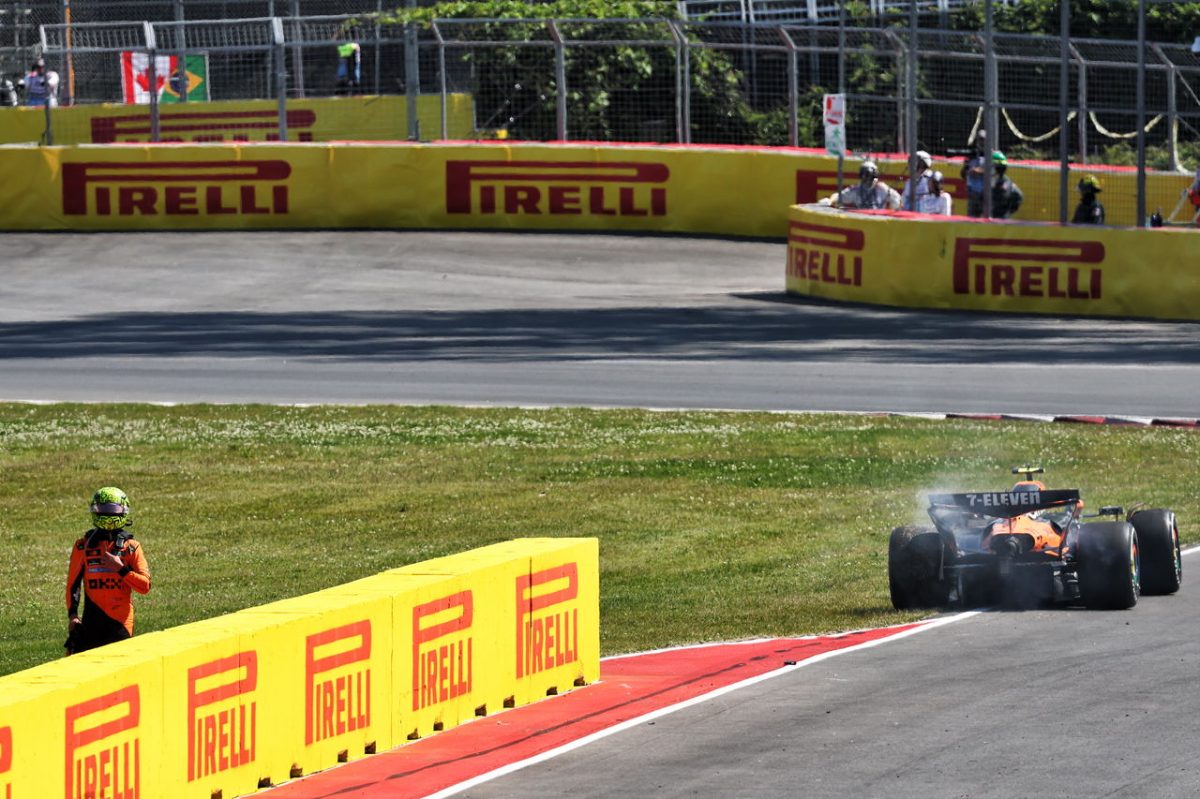 Unfortunate Collision: Lando Norris' Dramatic Exit from Canadian GP