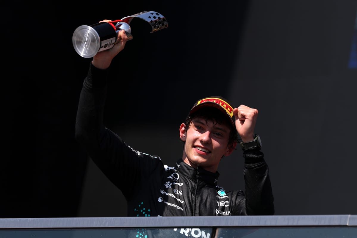 Where Kimi Antonelli sits among F1's youngest podium finishers