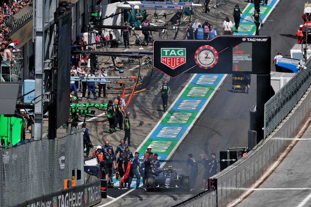 Flames of Misfortune: Sainz's Dramatic Pitlane Fire at Pre-Race Shakes Up Weekend