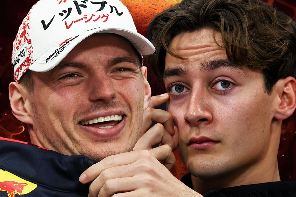 Stunning Max Verstappen defence launched after controversial George Russell collision