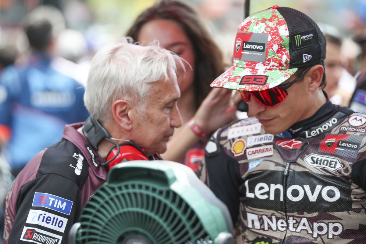 Marc Marquez: Davide Tardozzi “a really good team manager, he was defending me”