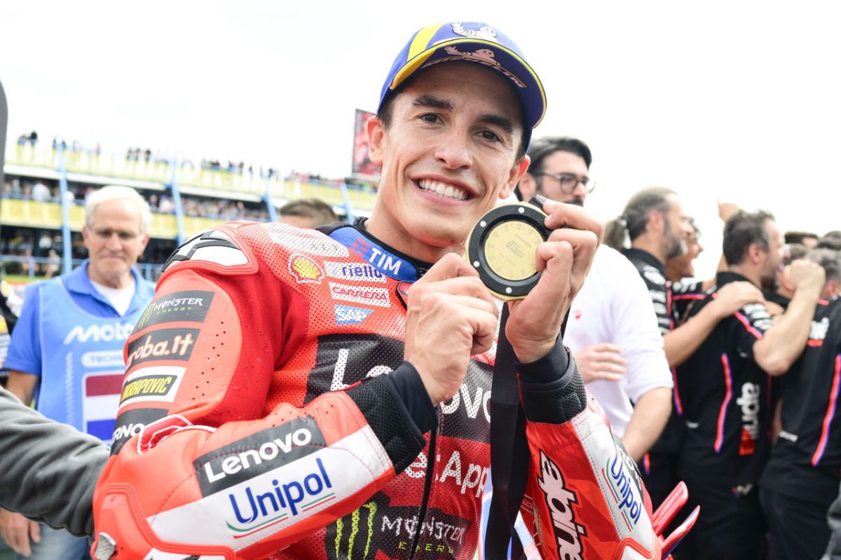 Marc Marquez “didn’t bet on myself” for Assen sprint win after “lazy” feeling from crashes