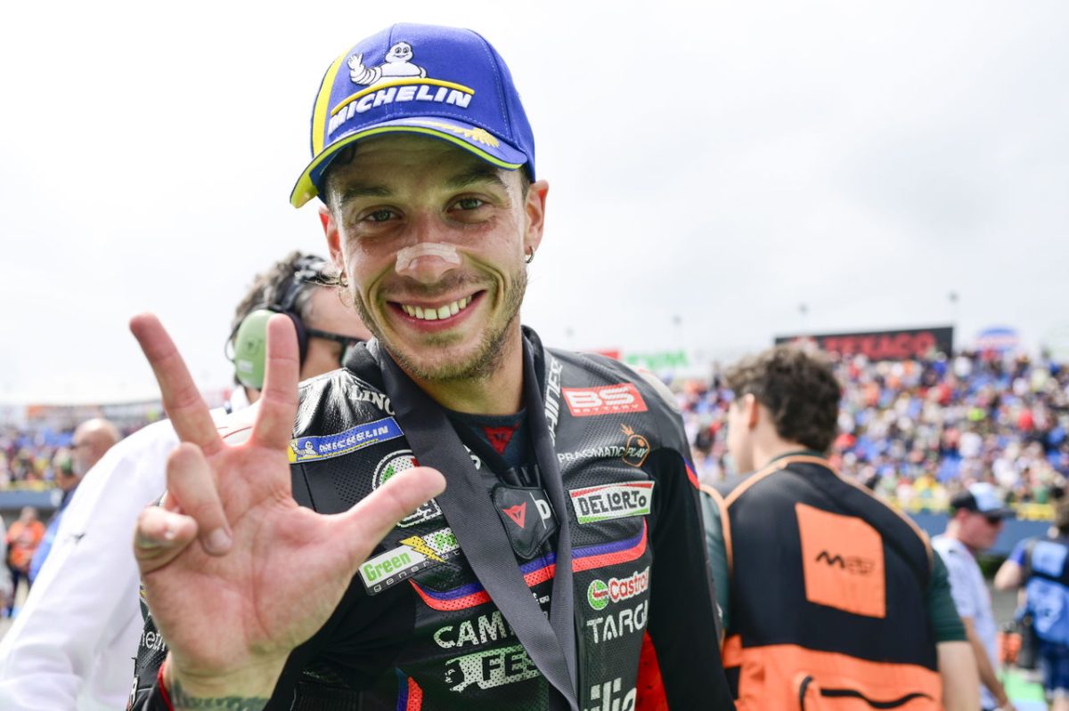 Marco Bezzecchi defends Aprilia amid Jorge Martin exit rumours: “I feel fantastic with them”