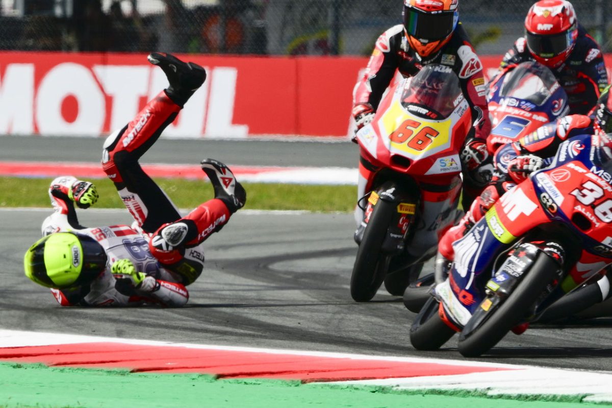Racing's Dark Cloud: Luca Lunetta injured in unsettling Moto3 incident