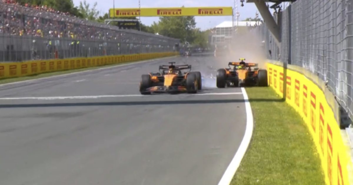 Fiery Clash: Lando Norris and Oscar Piastri Collide in Shocking Collision