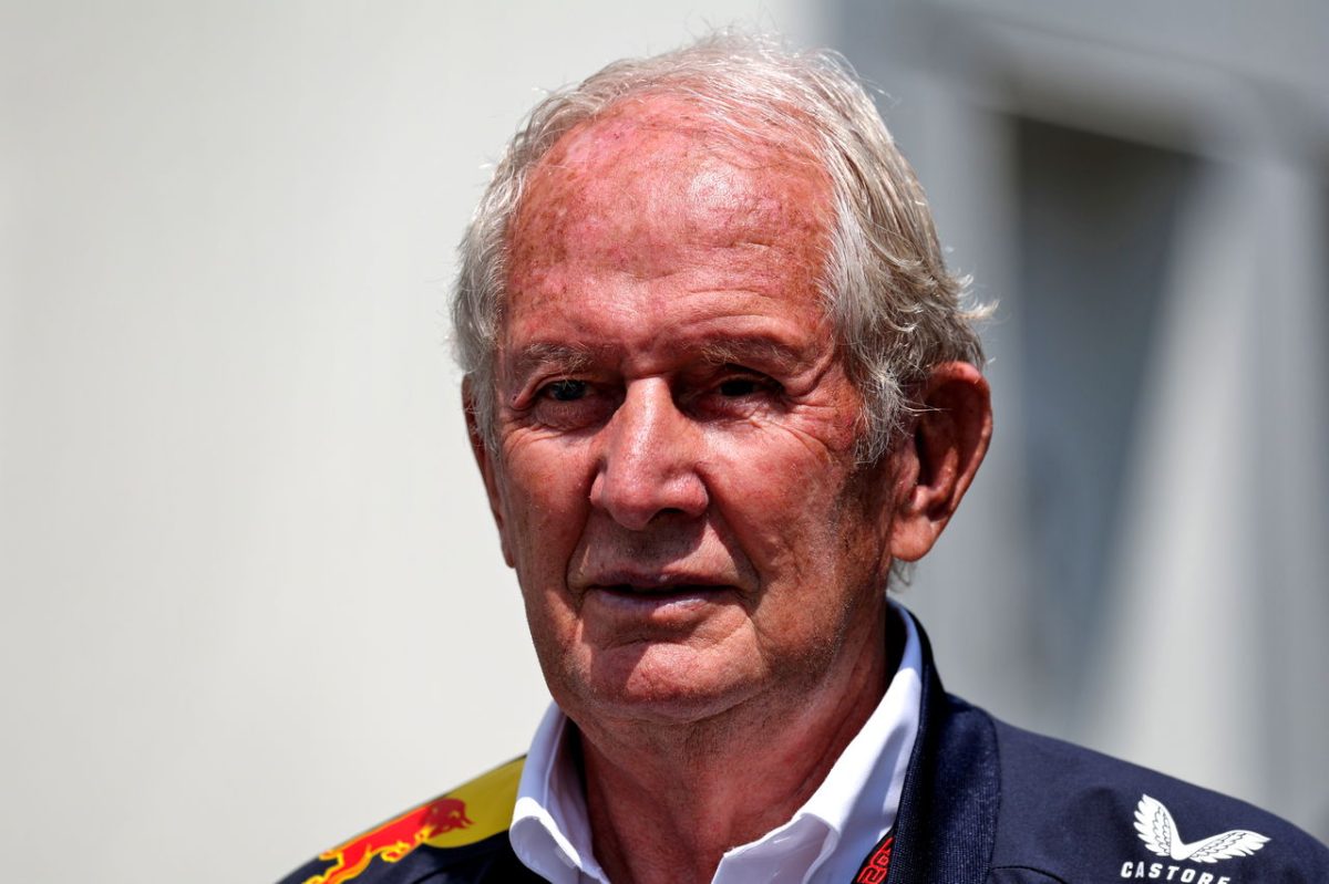Helmut Marko mocks George Russell over “theoretical” Max Verstappen-Mercedes claim