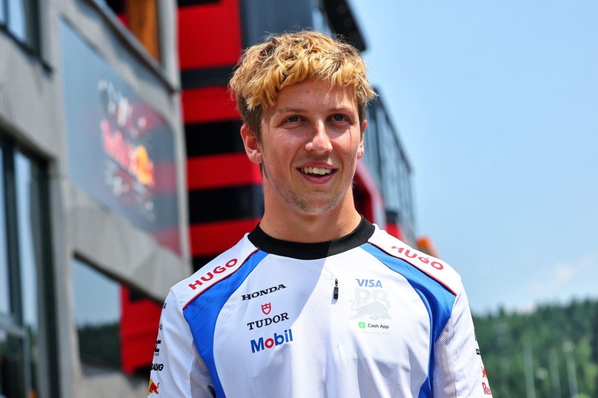 Rising star Liam Lawson shows grace in victory over Max Verstappen