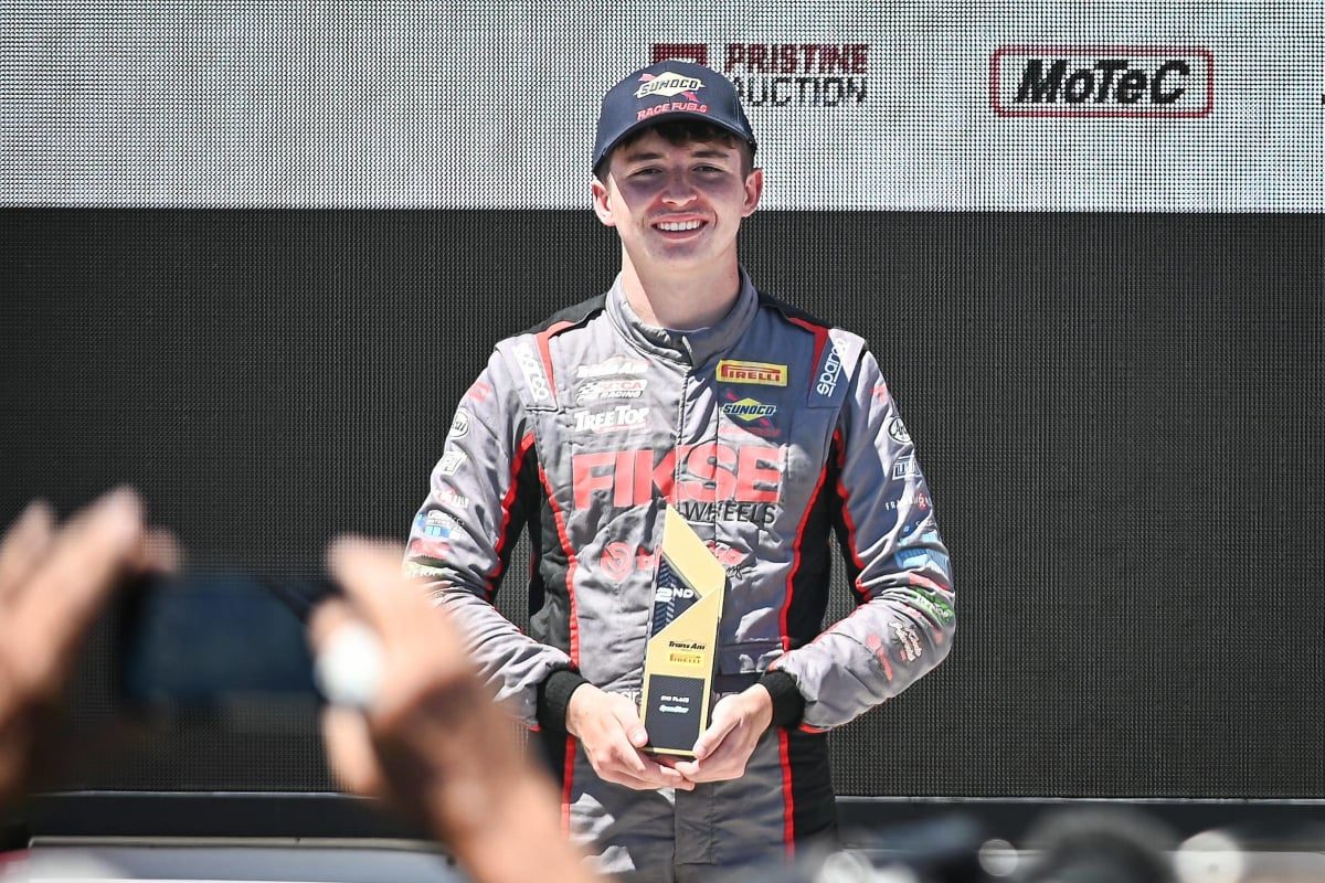 Miraculous Escape: Teenager Battles Flames After Spectacular Race Car Crash