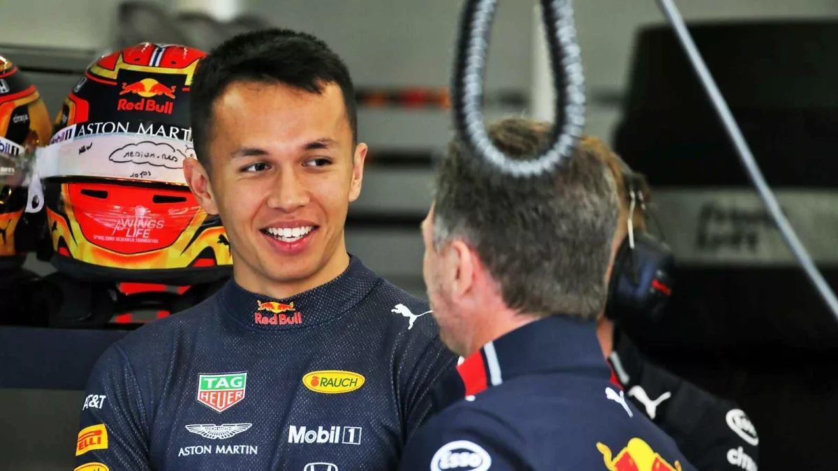 Shocking Twist: Alex Albon Caught Off Guard by Red Bull's Decision to Part Ways with Christian Horner