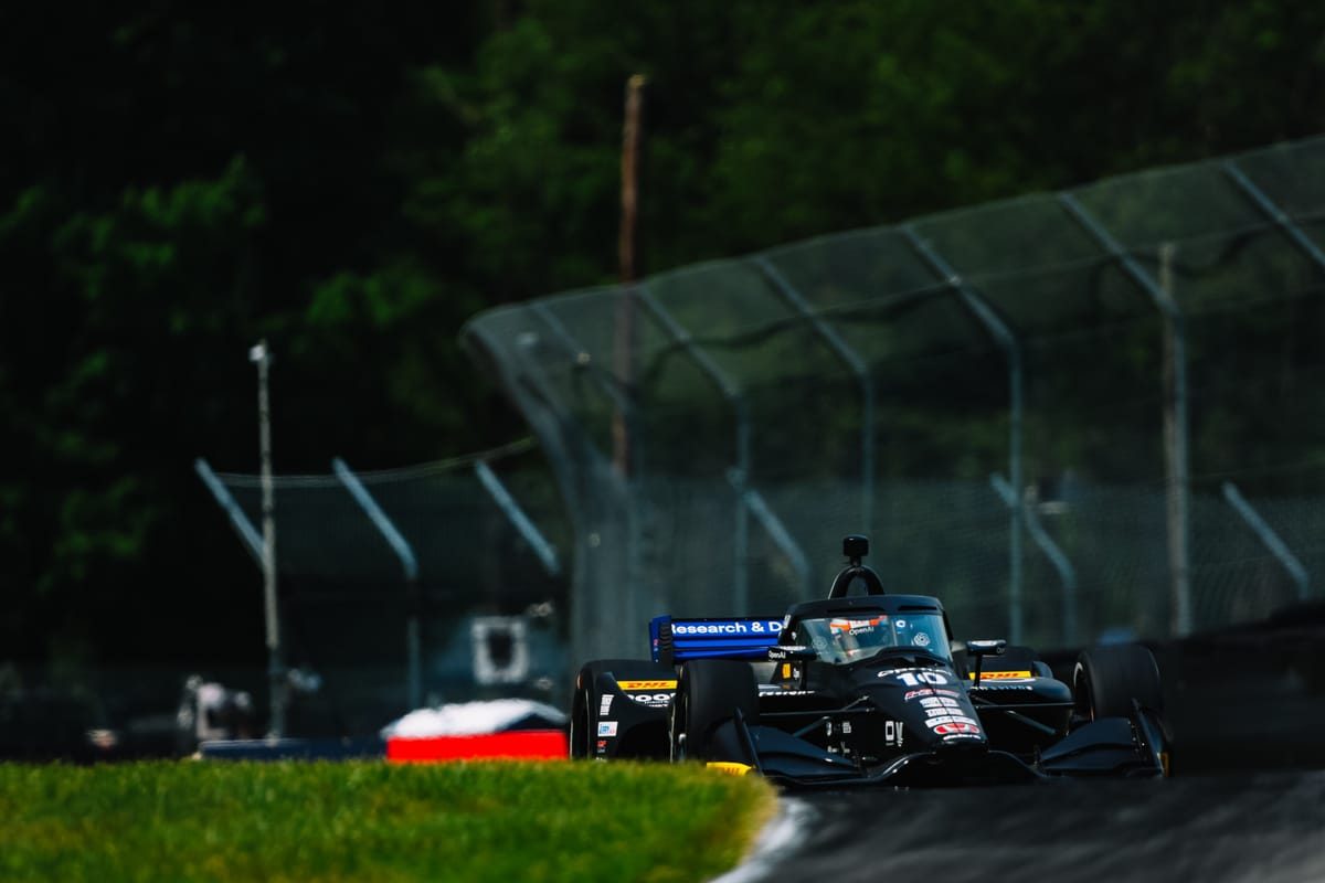 Rare Palou error gifts Dixon his first win of 2025