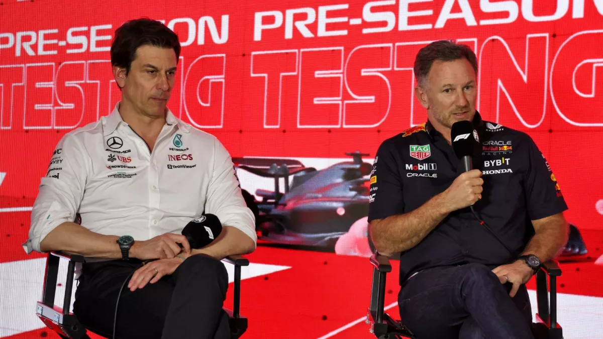 A Formula One Showdown: Toto Wolff's Challenge with Christian Horner's Potential Return