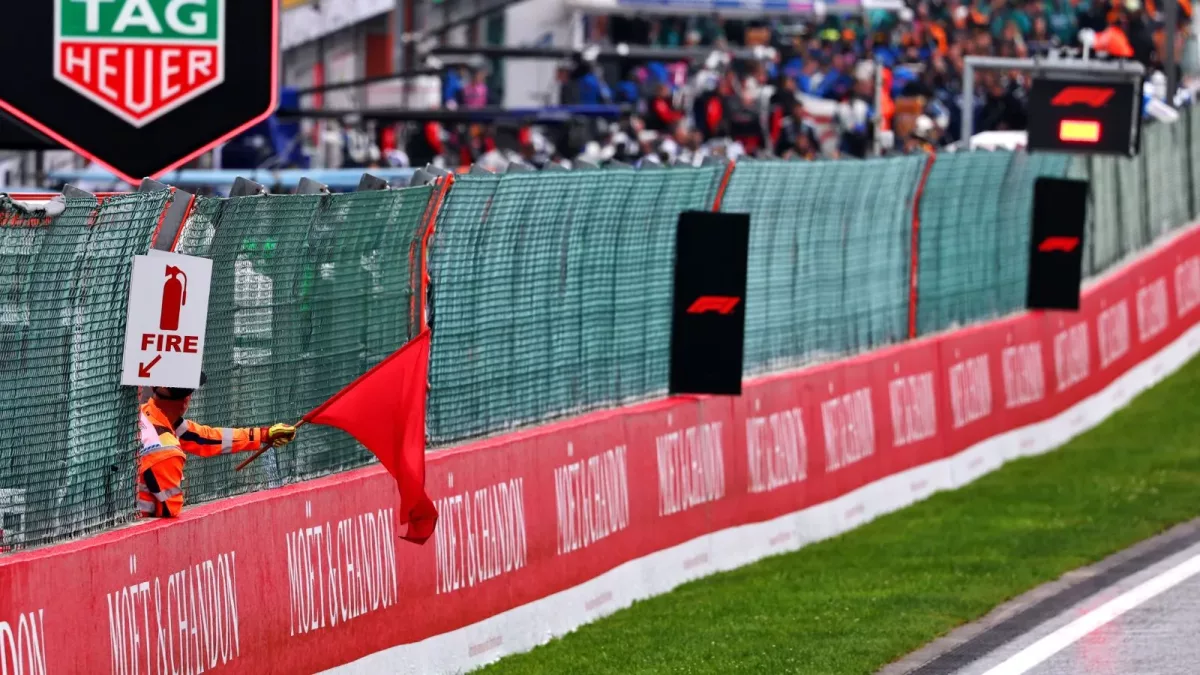 Torrential Downpour Delays F1 Belgian Grand Prix Kickoff at Spa-Francorchamps