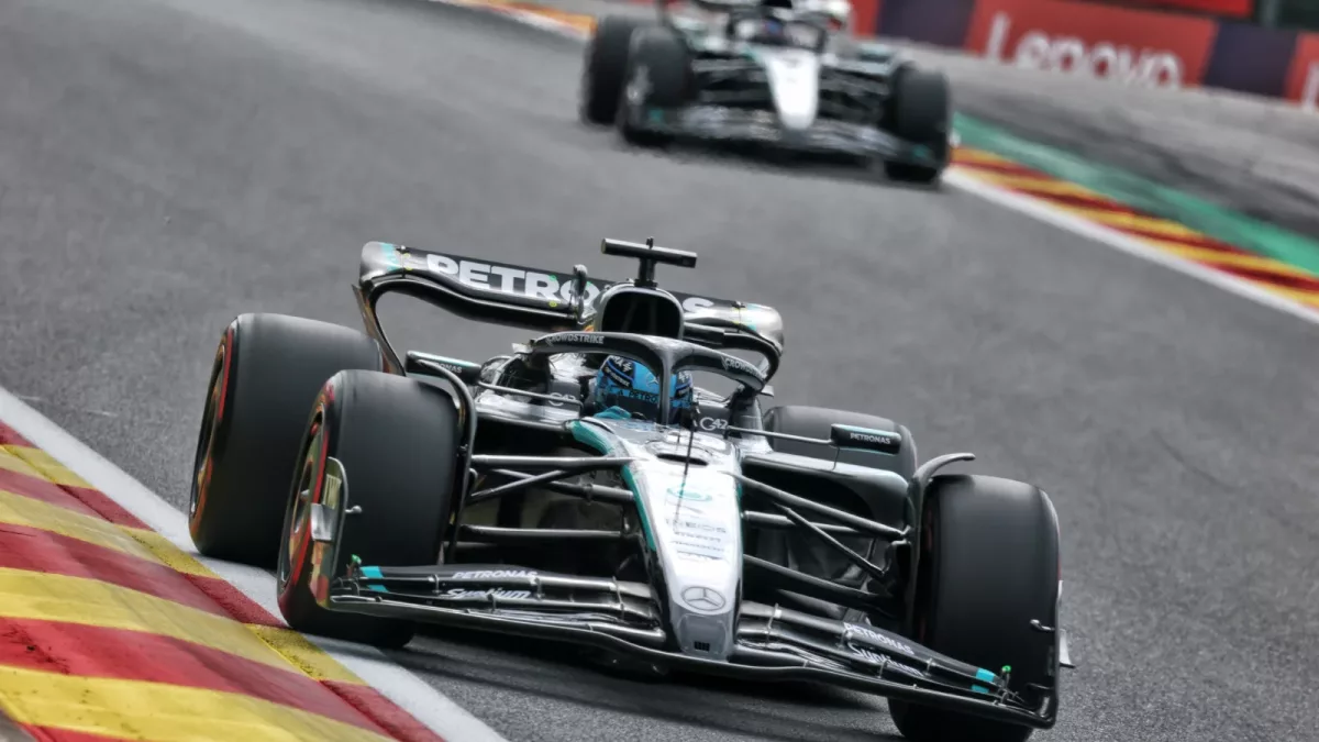 George Russell's Climb to the Top Hindered by Mercedes' Misstep at F1 Belgian GP