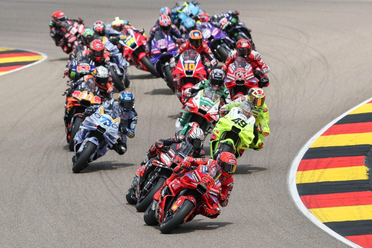 Marquez Reigns Supreme: A Dominant Victory in the German GP Leaves Only 10 Riders Standing