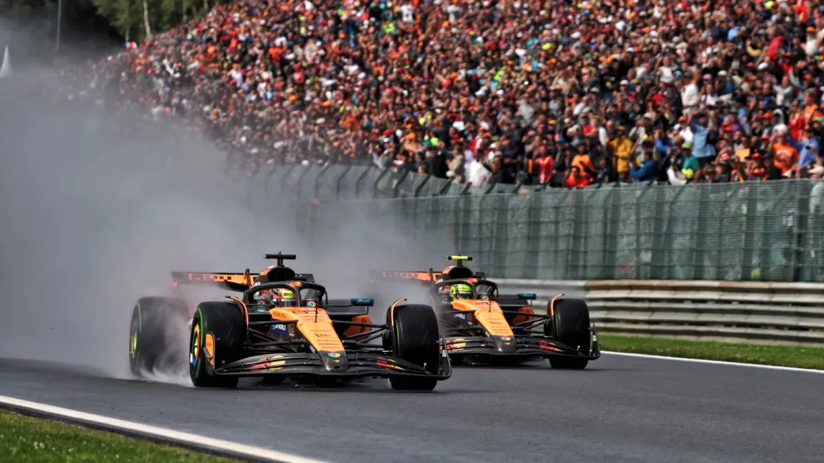 Unraveling the Mystery: McLaren's Perspective on Lando Norris' Unfortunate Loss at the F1 Belgian GP