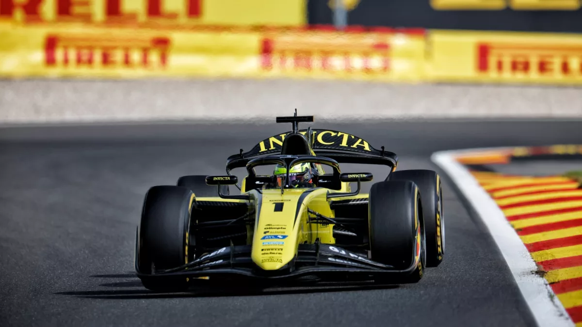 Racing Excellence: Leonardo Fornaroli Dominates F2 Sprint Race at Spa