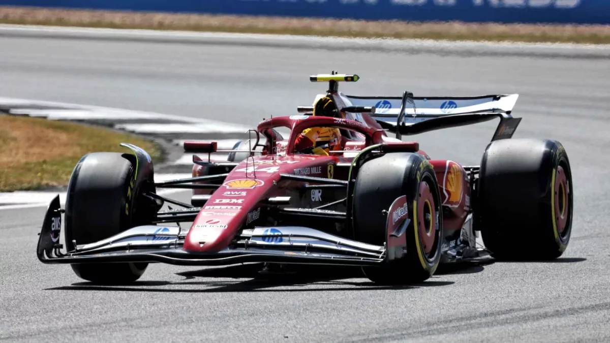 The Revving Enigma: Lewis Hamilton's Encouragement Surges at Ferrari's F1 British GP Practice Promise