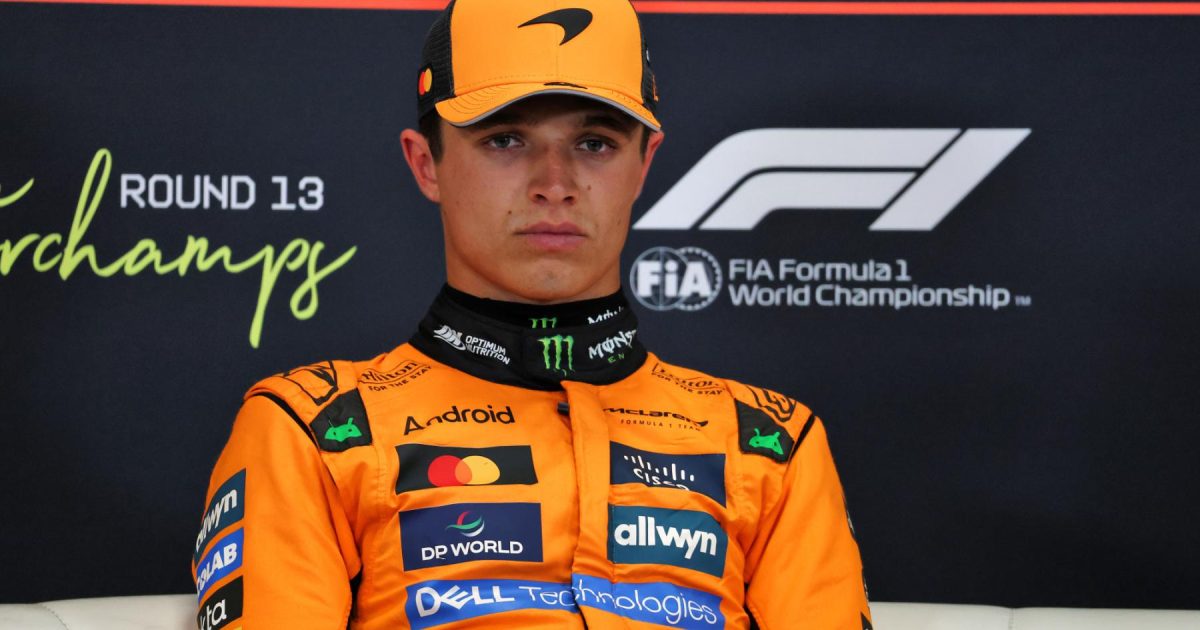 Racing Regret: Lando Norris Reflects on Missed Belgian Grand Prix Opportunity