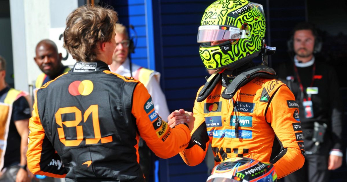 Lando Norris receives stern instruction on how to vanquish Oscar Piastri in F1 title fight