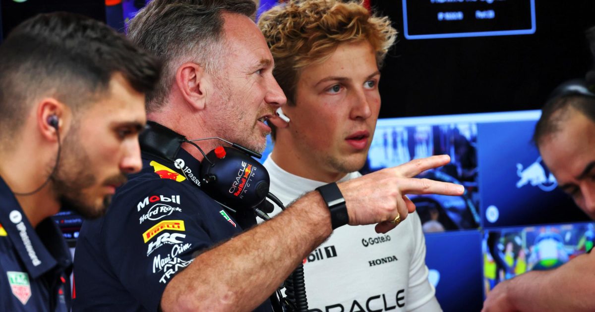 Liam Lawson reveals 'brief' Christian Horner exchange after Red Bull exit