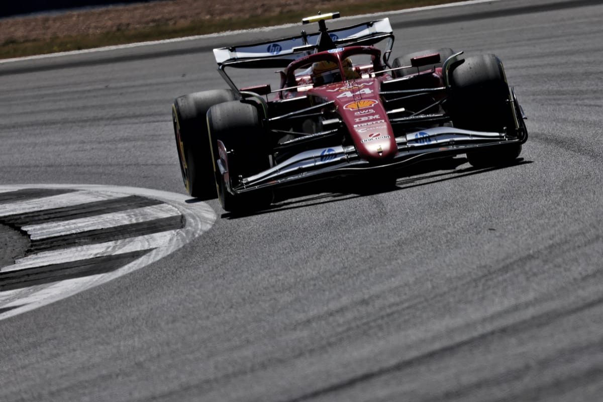 What happened in British GP opening practice session