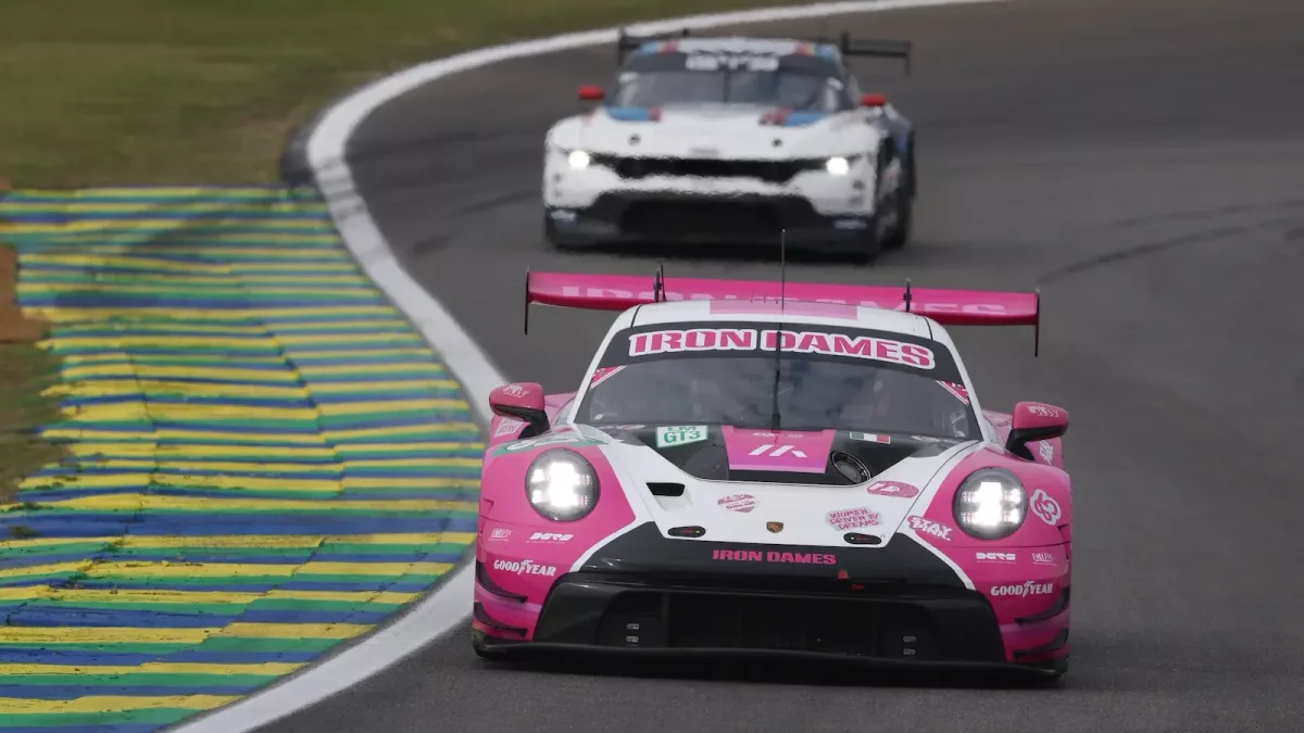 Iron Dames undertook ‘bittersweet’ P4 finish in Sao Paulo