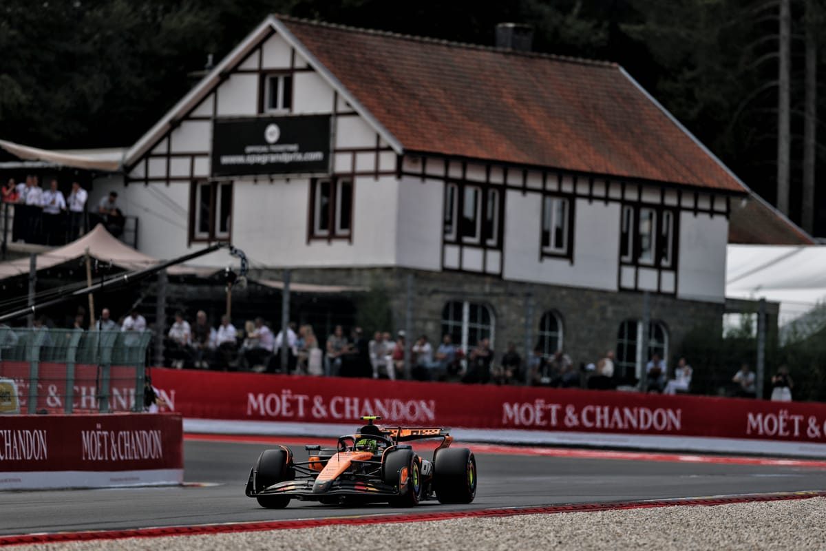 Norris Dominates Spa Qualifying, Hamilton Falters Yet Again