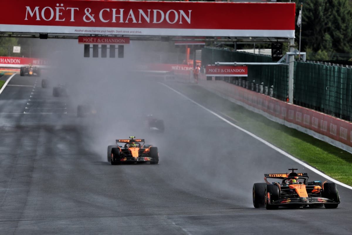 F1 Belgian Grand Prix 2025 race results