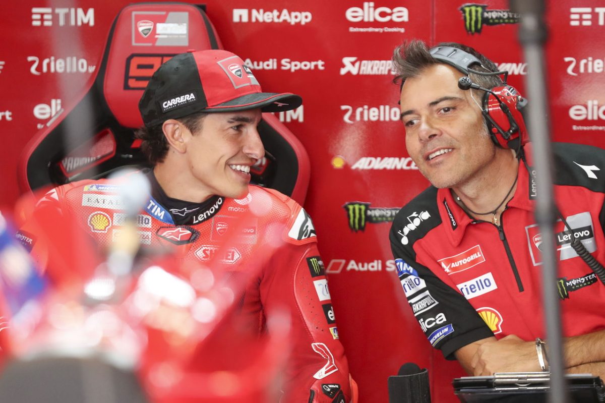 2025 German MotoGP: Marc Marquez leads Jack Miller in first practice