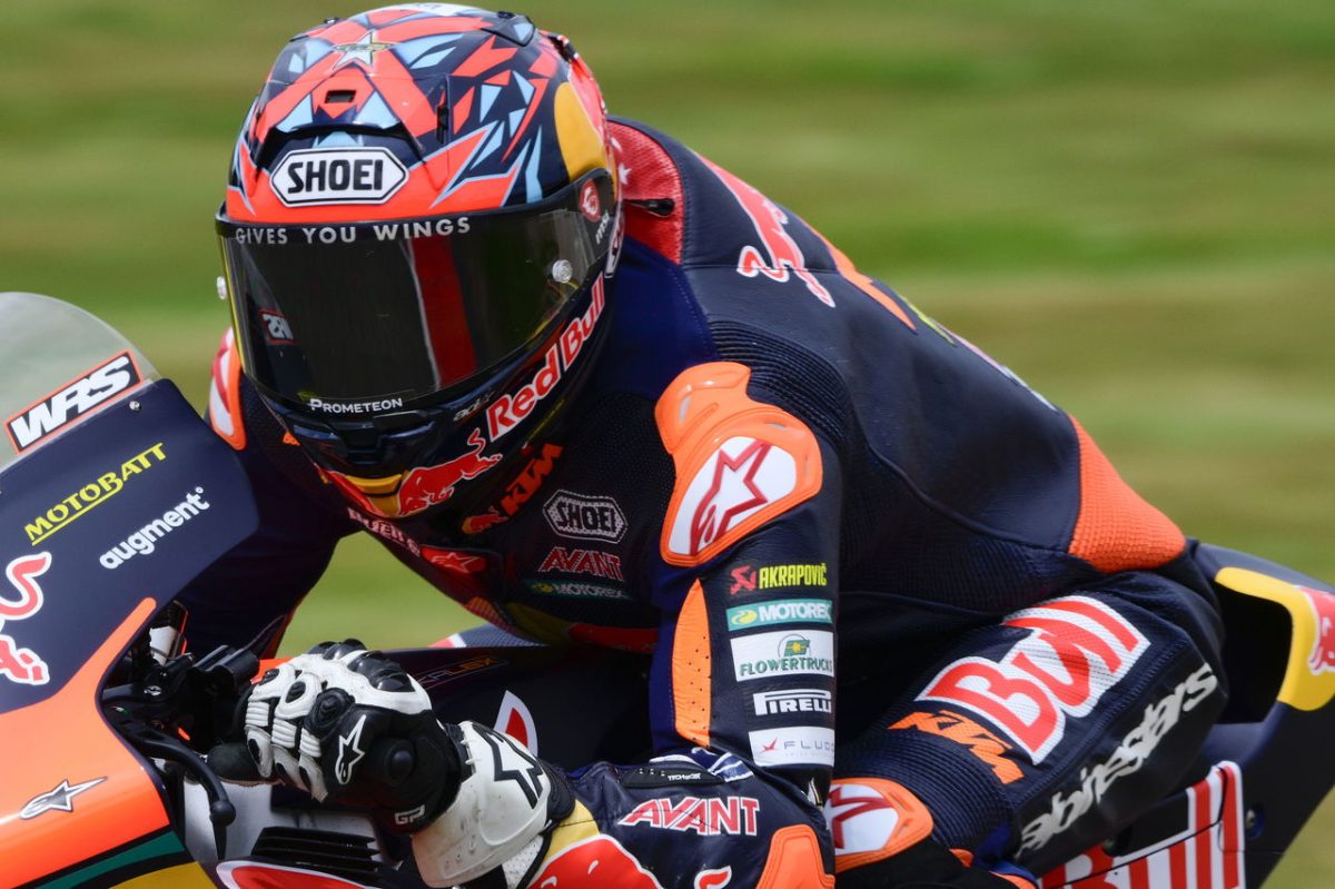 Insect Intervention: An Unexpected Encounter on the Road for a KTM Rider