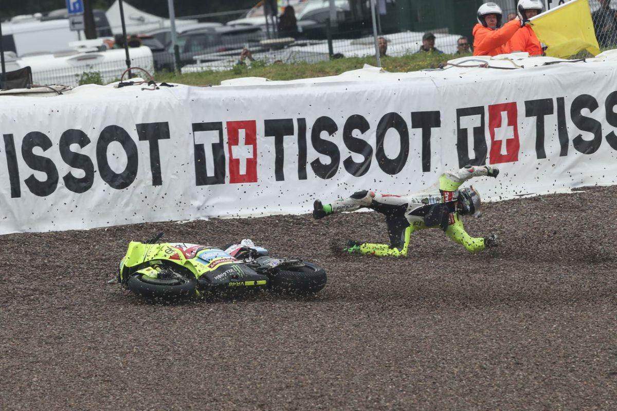 Morbidelli's Battle: The Harrowing Crash at the German MotoGP