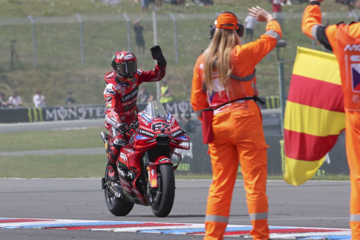 Innovative Insights: Gigi Dall'Igna's Bold Proclamation on Pecco Bagnaia's Czech MotoGP Performance