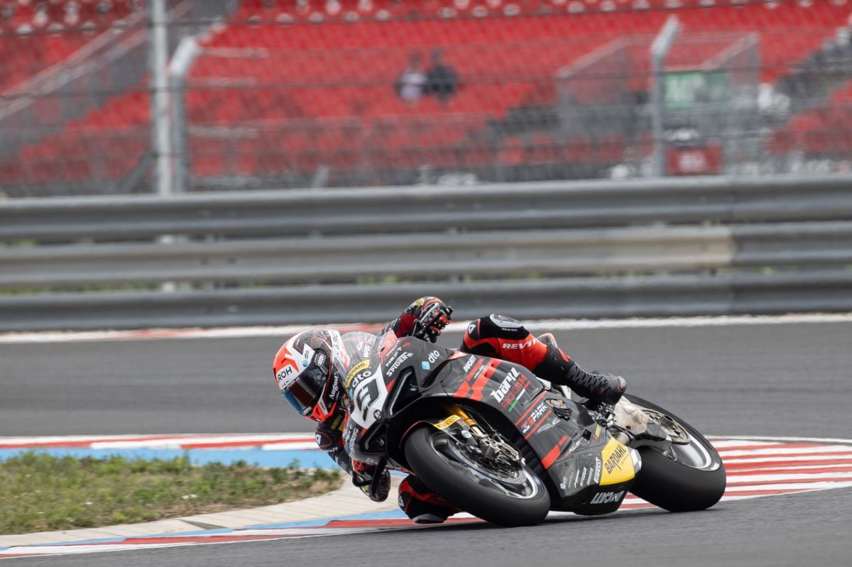 Petrucci Defies Adversity: Battling Through Pain and Perseverance in Hungarian WorldSBK Race 1