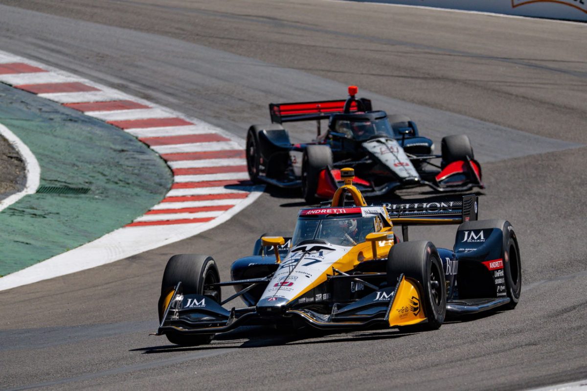 Fog looms over Laguna Seca and delays IndyCar Practice Two
