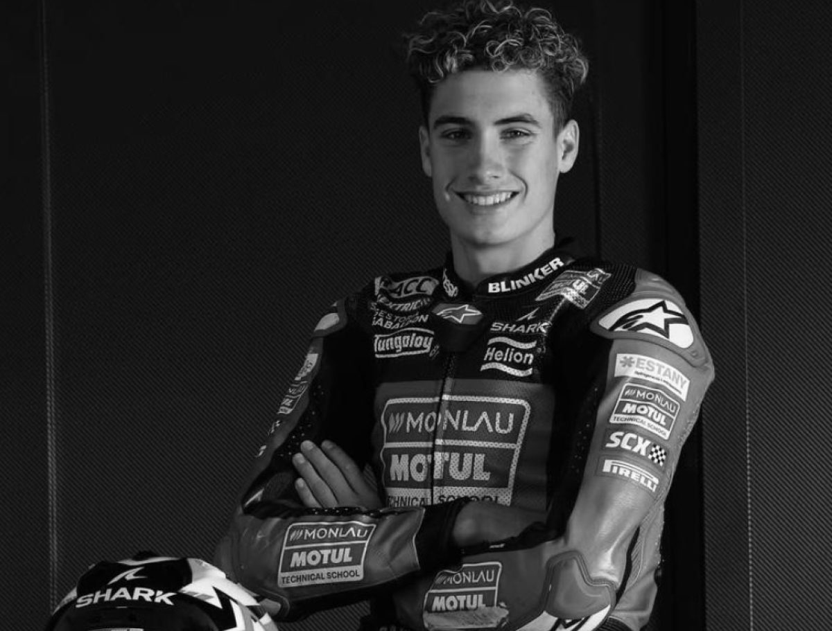Motorcycling mourns as 17-year-old Junior GP racer dies in an accident