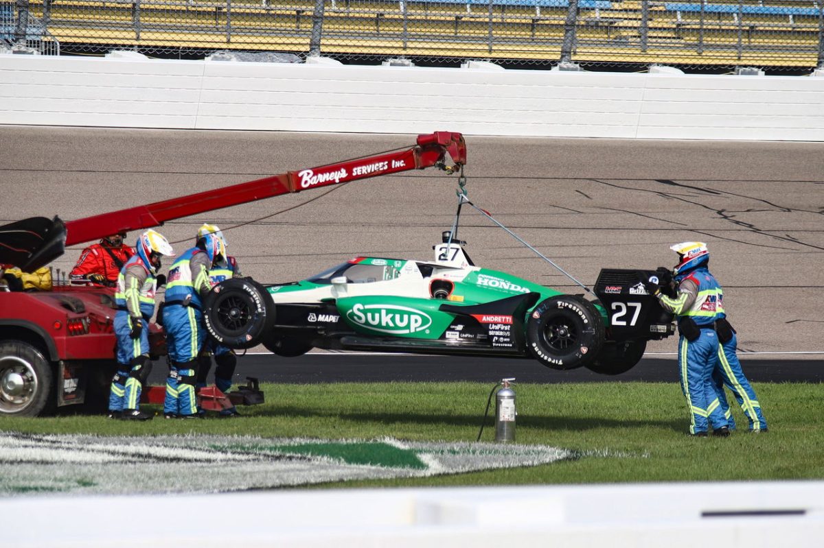 Kyle Kirkwood's Title Bid Takes a Hit as Wall Collision Rocks IndyCar Practice