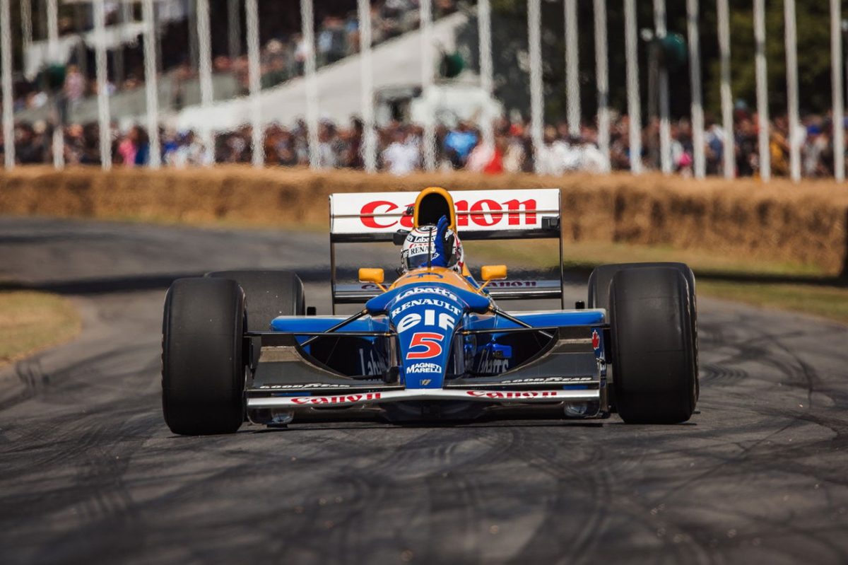 Roaring Thunder: The Revved-up Spectacle of F1 Stars at Goodwood Festival of Speed