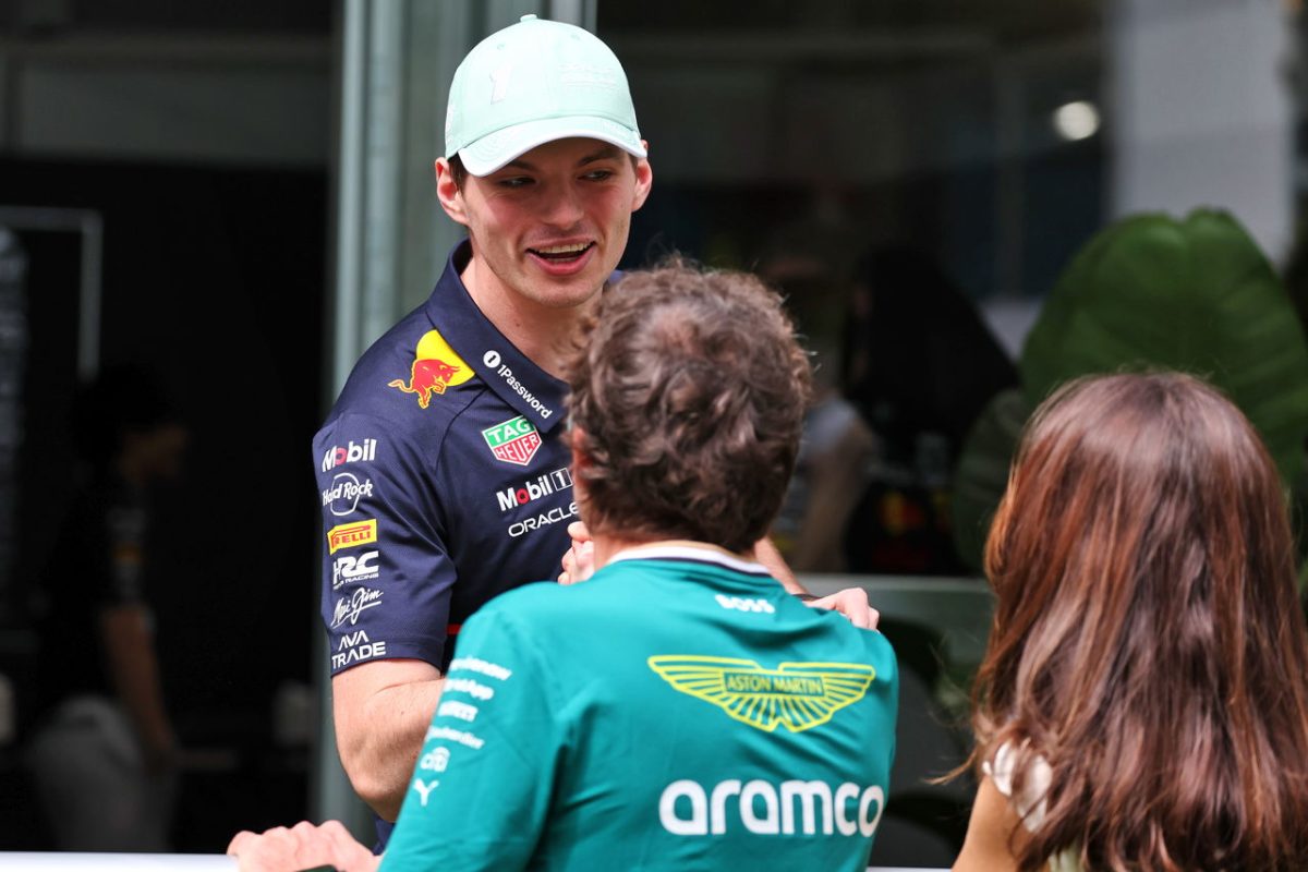 Fernando Alonso jokes he can help Max Verstappen with Mercedes F1 switch talks