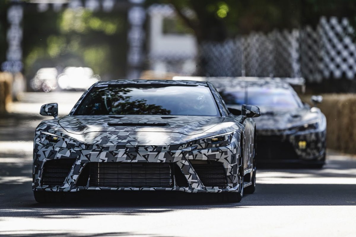 Revving Up the Excitement: Toyota Unleashes Concept GT3 Car on Goodwood Hill