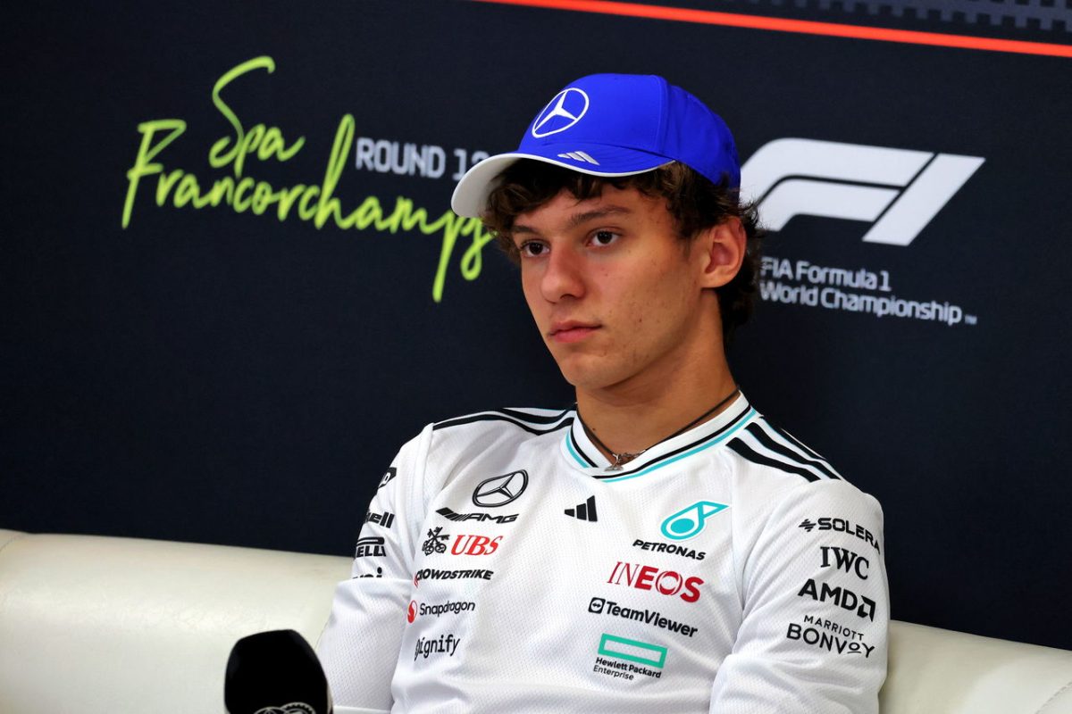 Navigating Uncertainty: Kimi Antonelli's Confident Stand amidst Mercedes F1 Future Queries