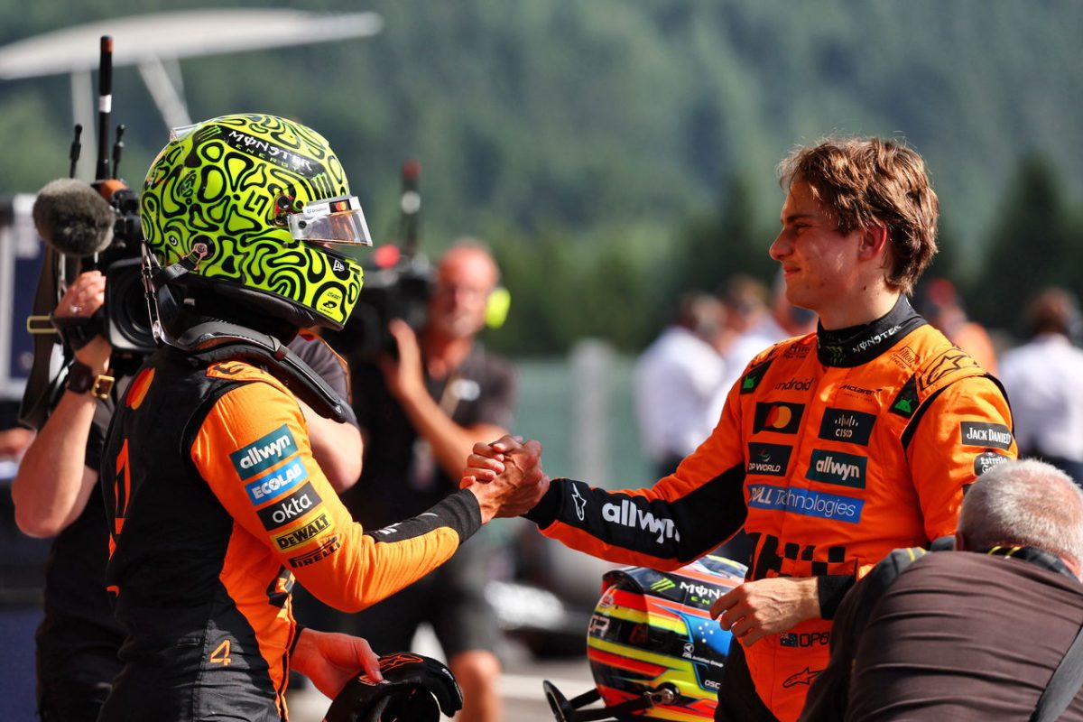 McLaren's Strategic Briefing for Thrilling Performance at the Belgian Grand Prix