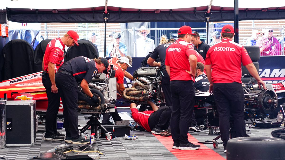 Chevy-Powered Trio Bracing for Grid Penalty Showdown at Portland