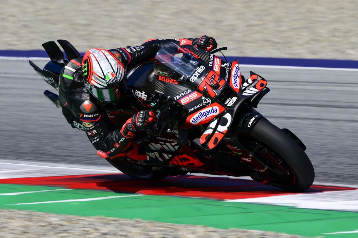 2025 Austrian MotoGP, Red Bull Ring - Warm-up Results