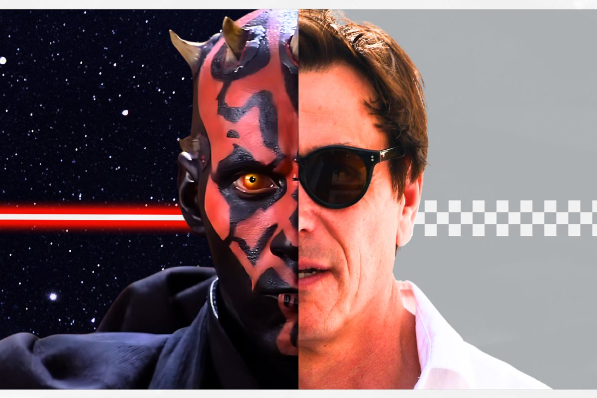 F1 Phenom or Galactic Villain? Racer's Iconic Helmet Hair Causes a Stir