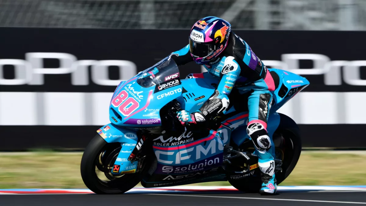 David Alonso's historic triumph: A stunning Moto2 victory at Balaton Park