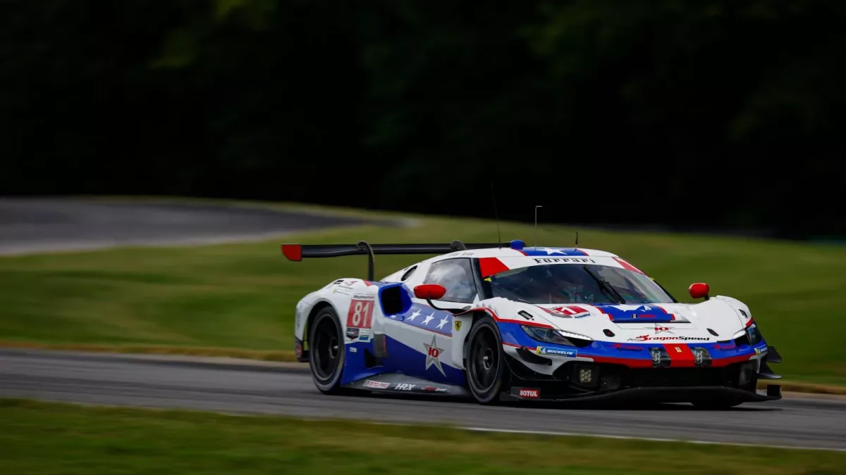 Superb Speed: Giacomo Altoe Secures Pole Position for DragonSpeed at VIR in Intense IMSA Qualifying