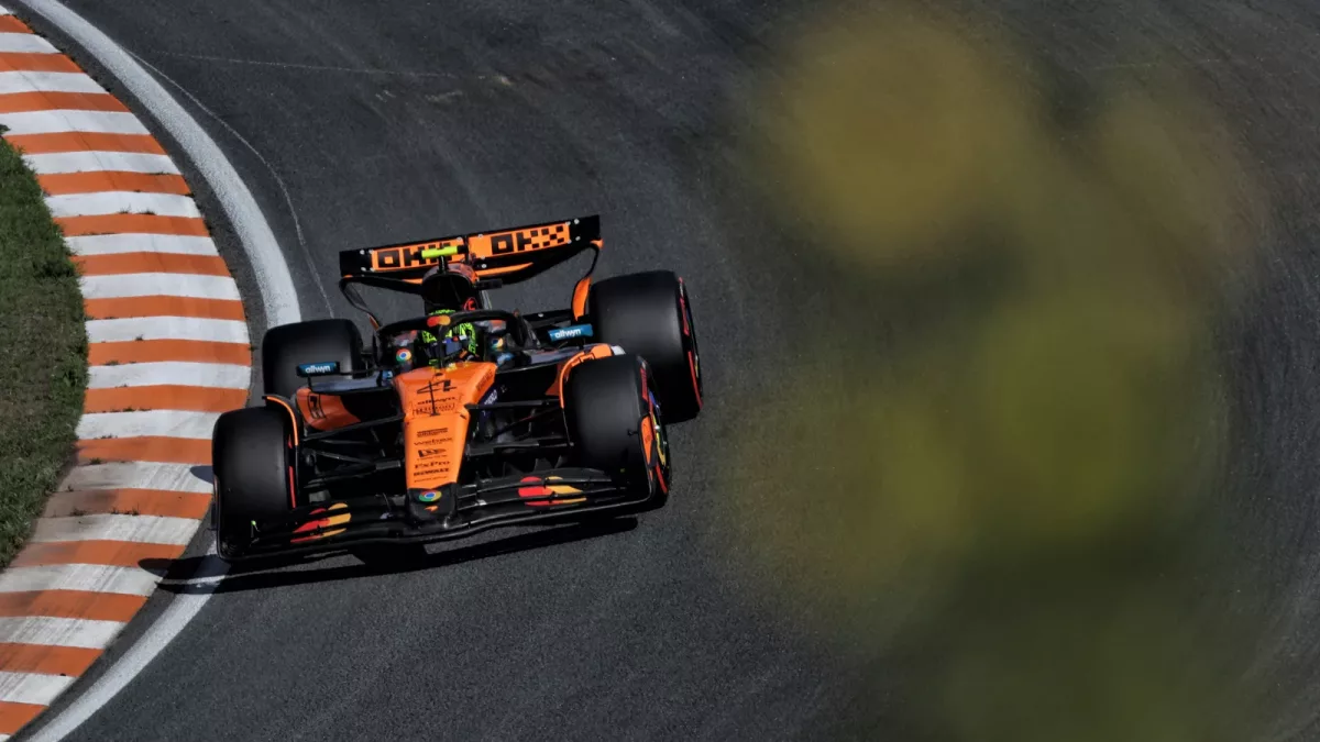Energetic and Flawless: Lando Norris Dominates F1 Dutch GP Free Practice Sessions